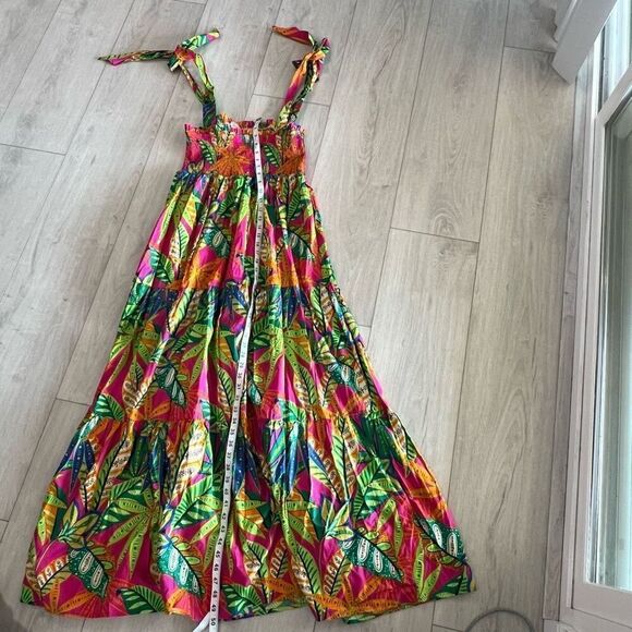 Flying Tomato LOVE AT FIRST SIGHT POPLIN MAXI dress size M - Picture 3 of 6